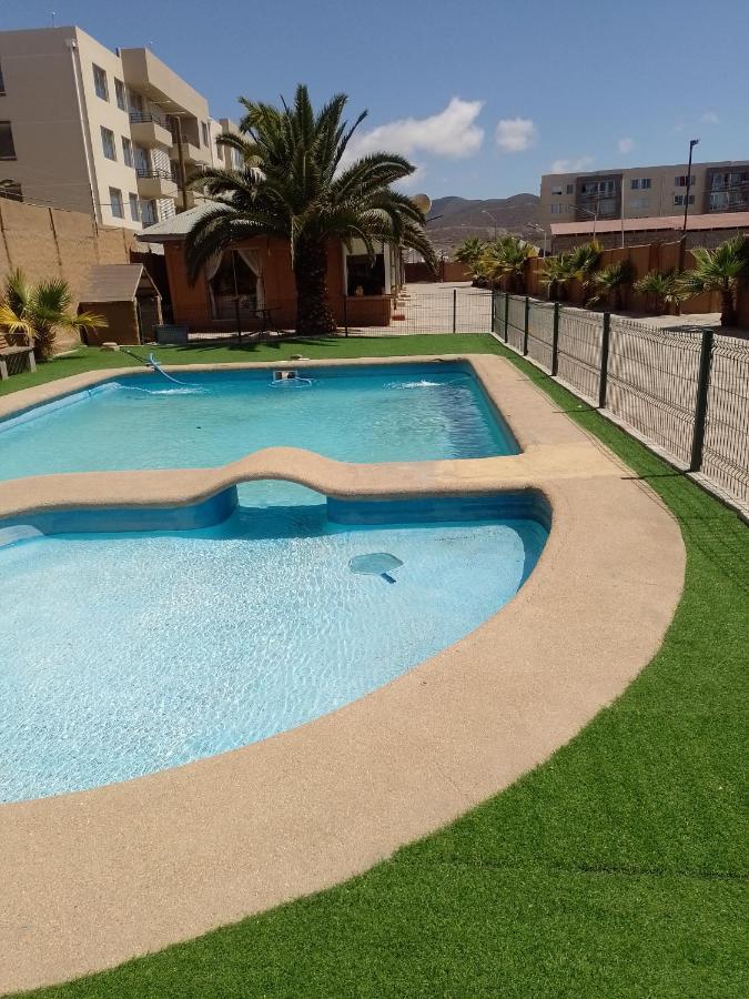 Cabanas Con Piscina Donde Thomas La Serena Esterno foto